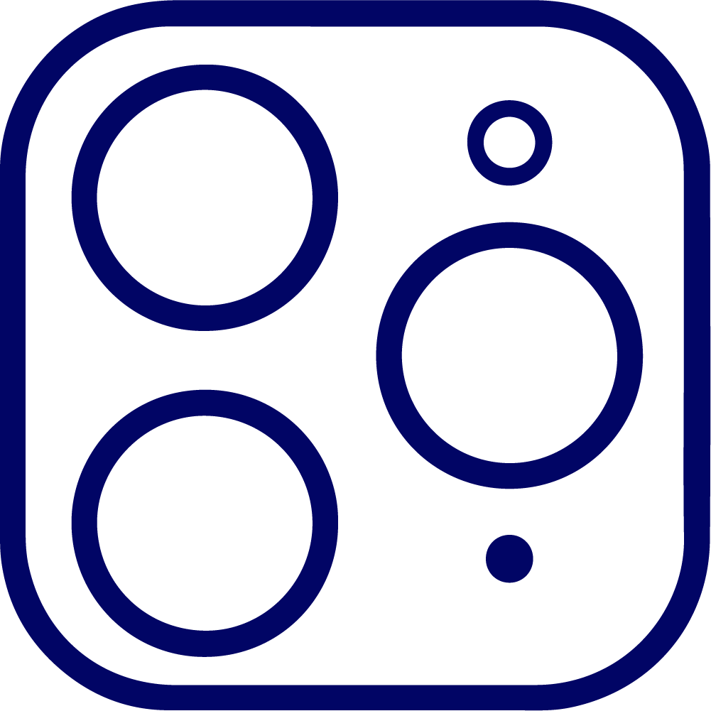 Home button icon representing phone button or navigation key repair